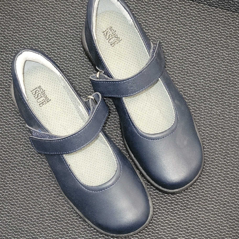 School Issue Navy Mary Jane Dress Shoes